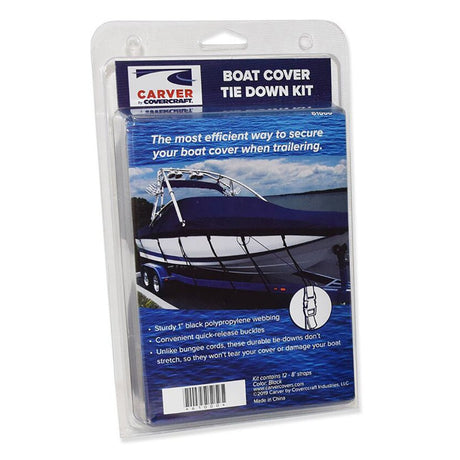 Carver Boat Cover Tie Down Kit - Life Raft Professionals