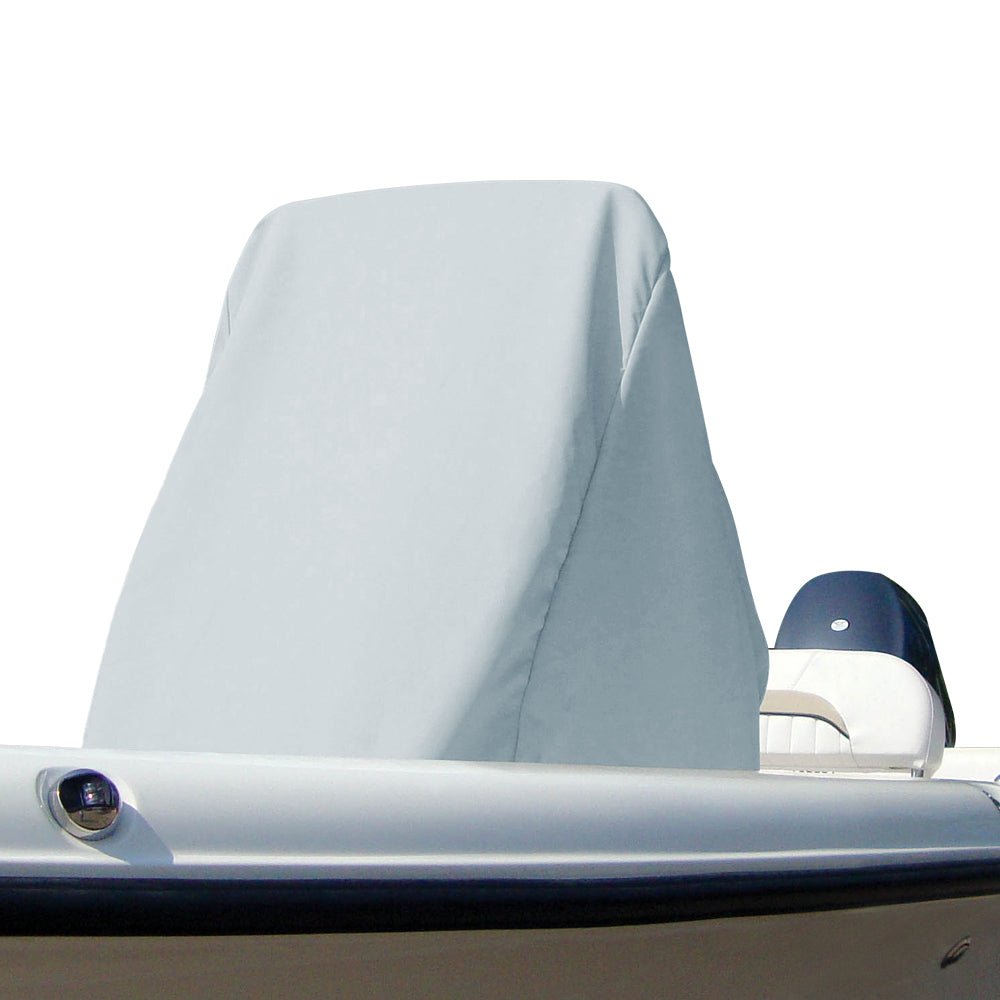 Carver Poly-Flex II Large Center Console Universal Cover - 50"D x 40"W x 60"H - Grey - Life Raft Professionals