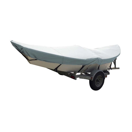 Carver Poly-Flex II Styled-to-Fit Boat Cover f/16 Drift Boats - Grey - Life Raft Professionals
