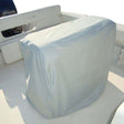 Carver Poly-Flex II Universal Leaning Post Cover - 47"H x 41"W x 24"D - Grey - Life Raft Professionals