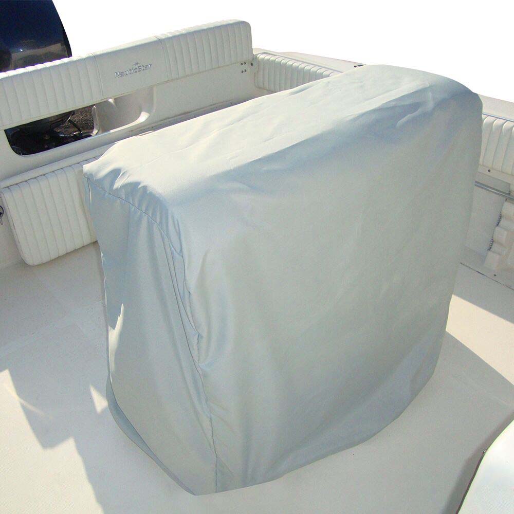 Carver Poly-Flex II Universal Leaning Post Cover - 47"H x 41"W x 24"D - Grey - Life Raft Professionals
