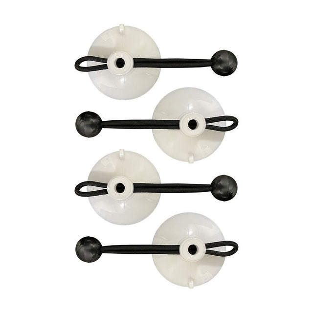 Carver Suction Cup Tie Downs - 4-Pack - Life Raft Professionals