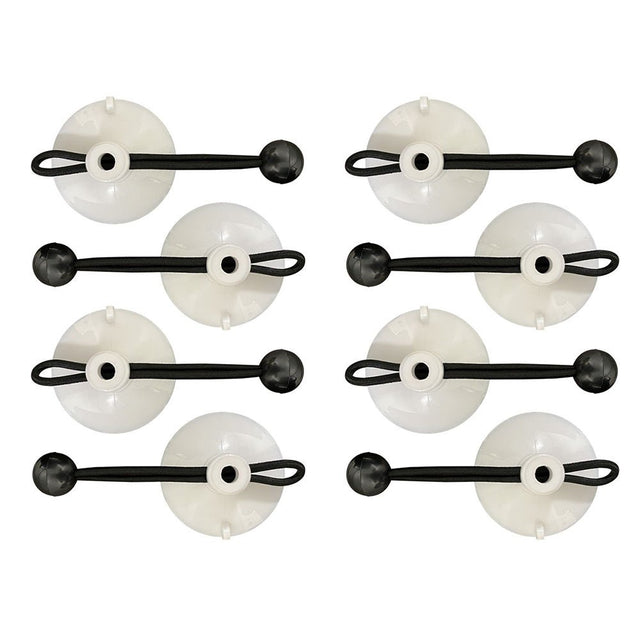 Carver Suction Cup Tie Downs - 8-Pack - Life Raft Professionals