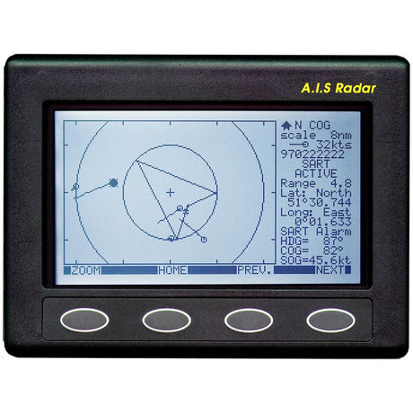 Clipper AIS Plotter/Radar - Requires GPS Input VHF Antenna [CLIP-AIS] - Life Raft Professionals