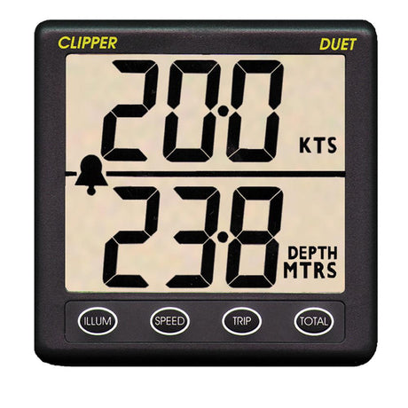 Clipper Duet Instrument Depth Speed Log w/Transducer [CL-DS] - Life Raft Professionals