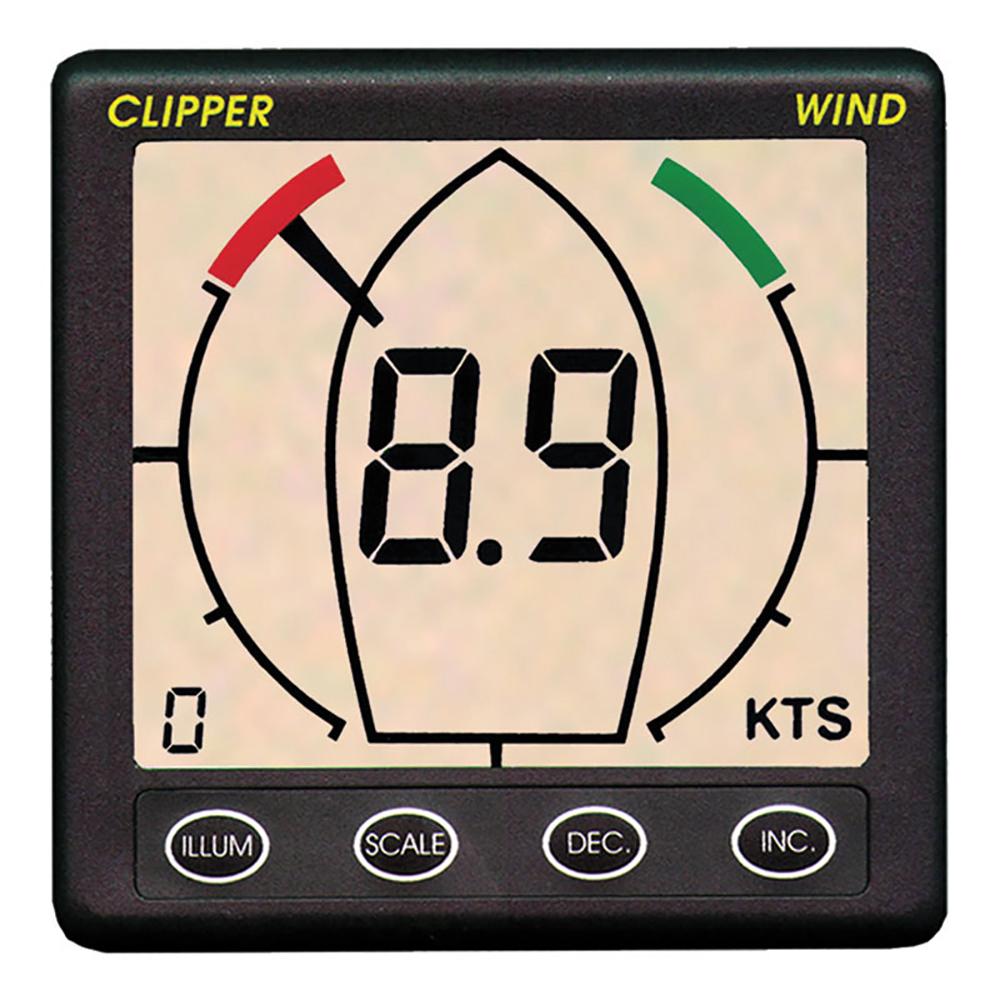 Clipper Tactical True Apparent Wind Display Repeater [CLIP-TWNDRP] - Life Raft Professionals