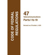 Code of Federal Regulations CFR 47 - Life Raft Professionals