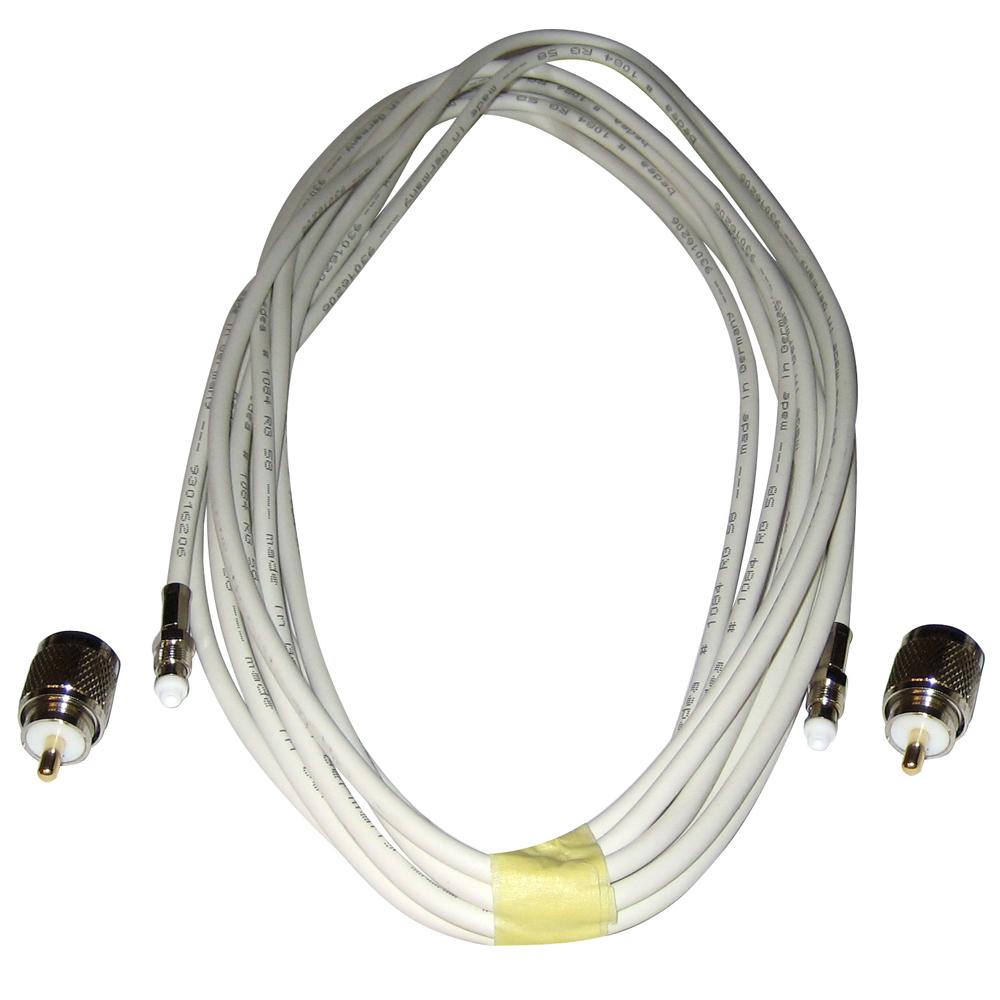 Comrod VHF RG58 Cable w/PL259 Connectors - 5M [21785] - Life Raft Professionals