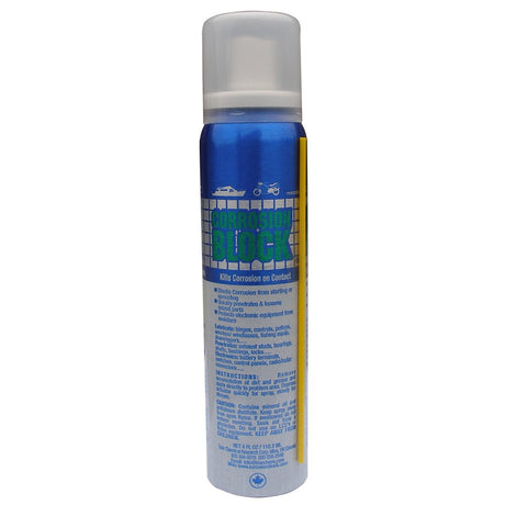Corrosion Block Liquid Pump Spray - 4oz - Non-Hazmat, Non-Flammable Non-Toxic - Life Raft Professionals