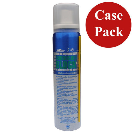 Corrosion Block Liquid Pump Spray - 4oz - Non-Hazmat, Non-Flammable Non-Toxic *Case of 24* - Life Raft Professionals