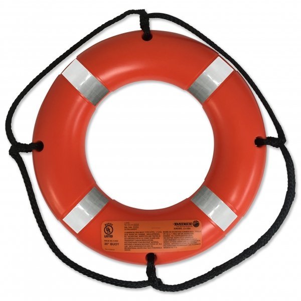 DATREX 20″ Life Ring Orange USCG Type IV with Reflective – Life Raft ...
