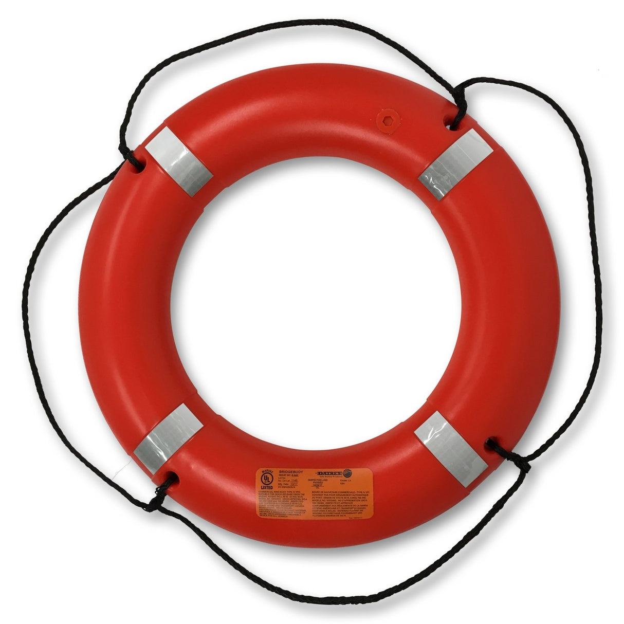 Datrex 30″ Bridgebuoy® Life Ring - Orange - Life Raft Professionals