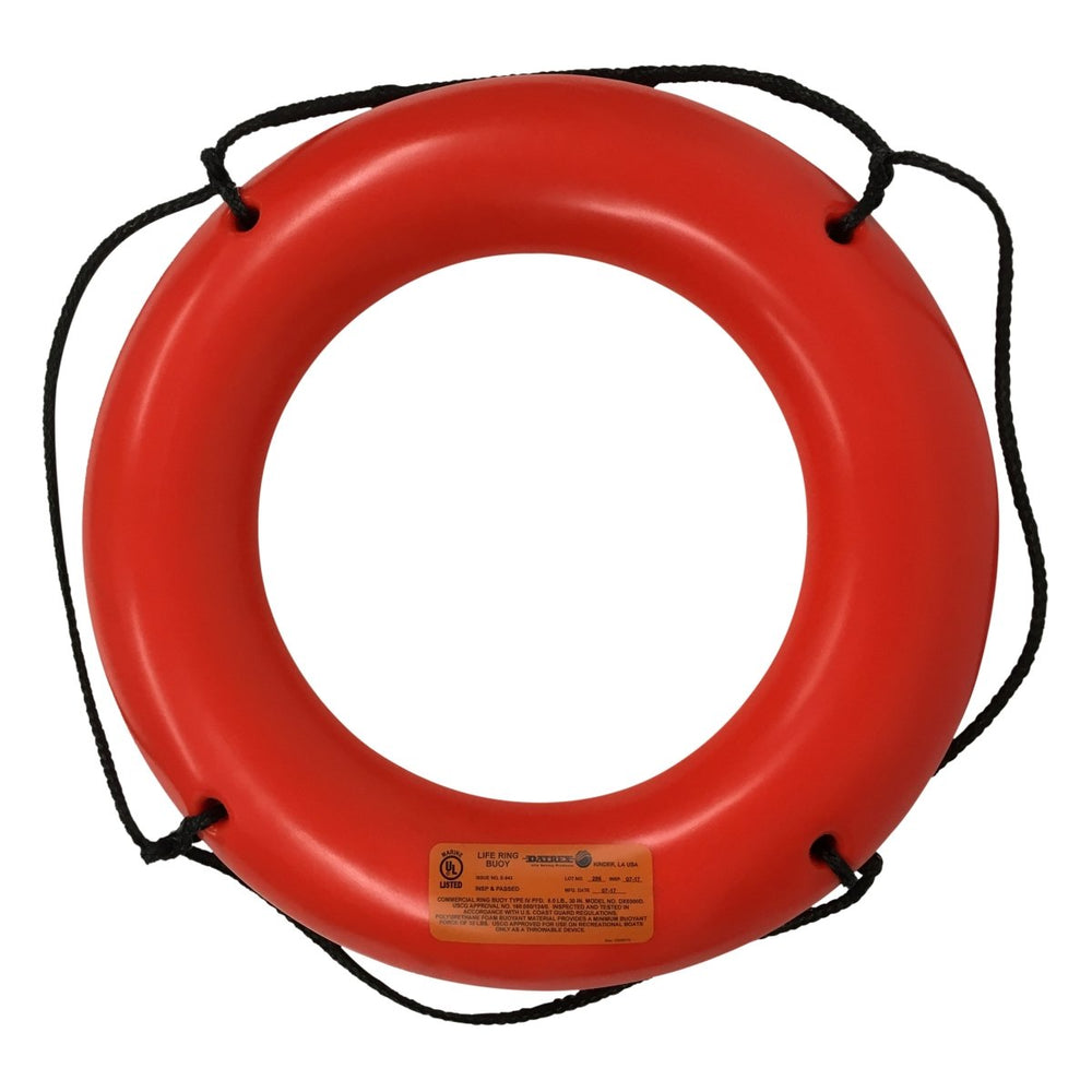 DATREX 30″ Lifering Orange 2.5 Kg USCG - Life Raft Professionals