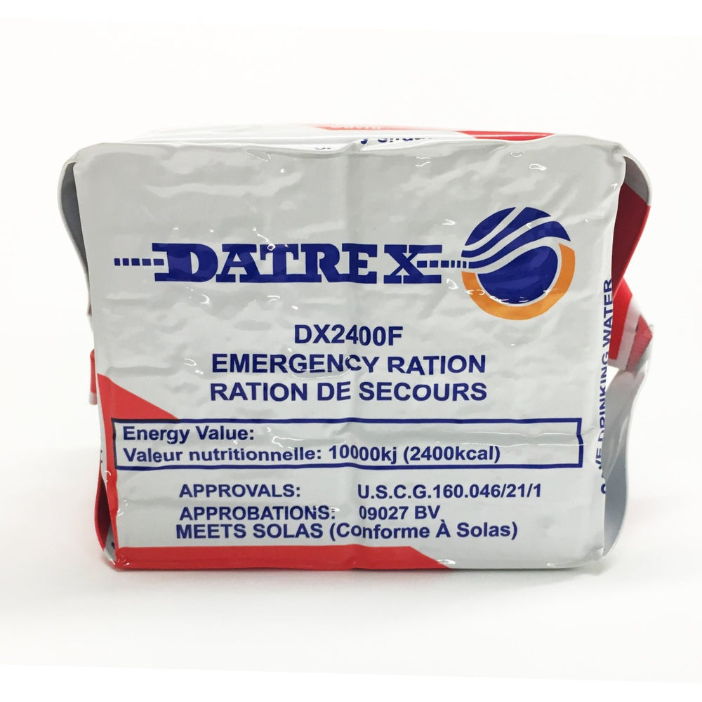 DATREX EMERGENCY FOOD RATION 2400 kcal - 30 PACK CASE - Life Raft Professionals