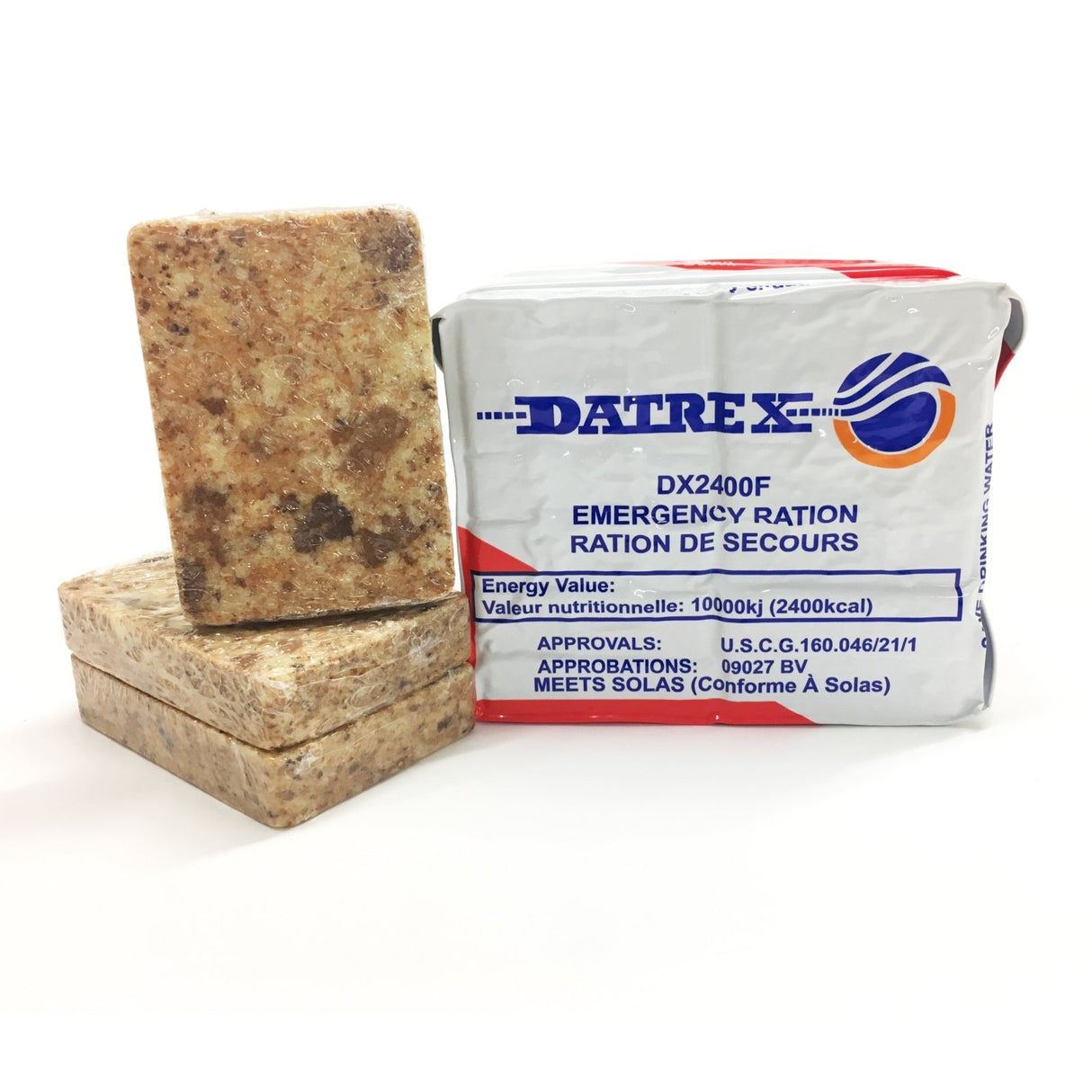 DATREX EMERGENCY FOOD RATION 2400 kcal - 30 PACK CASE - Life Raft Professionals