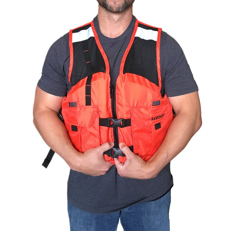 DATREX Maxflow Mesh Life Vest, USCG/ TC Approved 70N - Life Raft Professionals