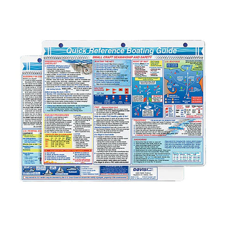 Davis Quick Reference Boating Guide Card - Life Raft Professionals