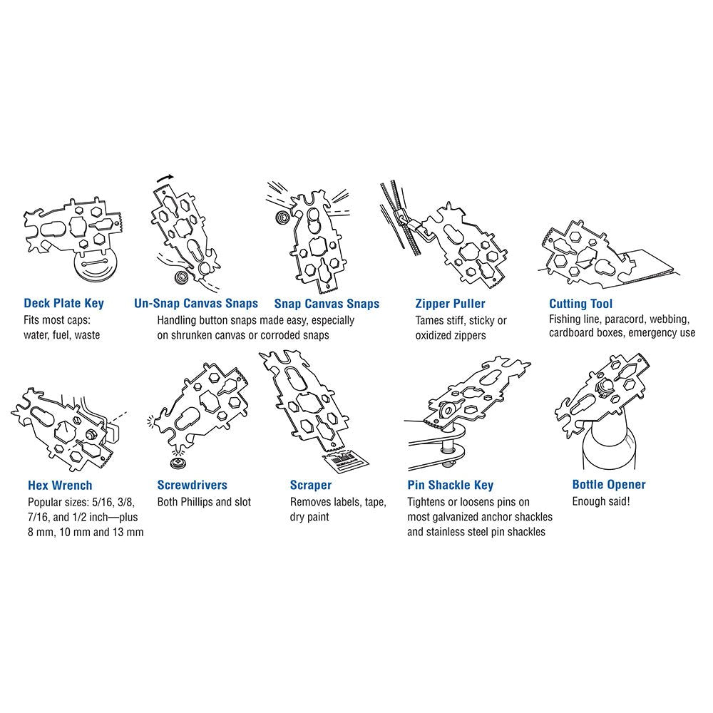 Davis Snap Tool Multi-Key - Life Raft Professionals