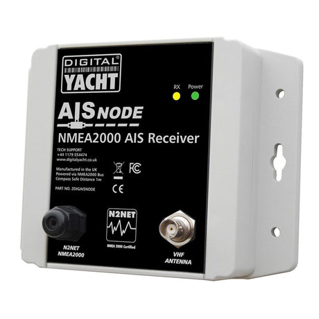 Digital Yacht AISnode NMEA 2000 Boat AIS Class B Receiver [ZDIGAISNODE] - Life Raft Professionals