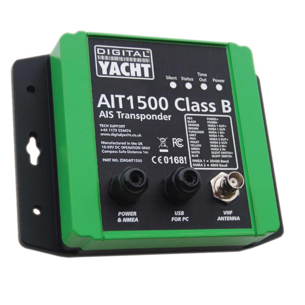 Digital Yacht AIT1500 Class B AIS Transponder w/Built-In GPS [ZDIGAIT1500] - Life Raft Professionals