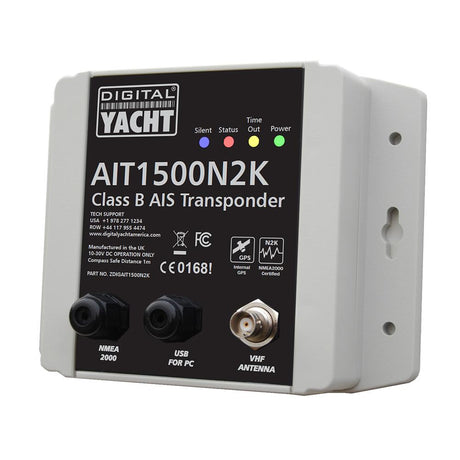 Digital Yacht AIT1500 NMEA2000 Class B AIS [ZDIGAIT1500N2K] - Life Raft Professionals
