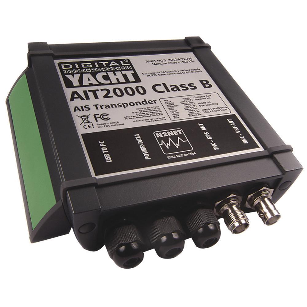 Digital Yacht AIT2000 Class B Transponder w/GPS Antenna Includes Programming Fee [ZDIGAIT2000] - Life Raft Professionals