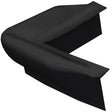 Dock Edge Dock Bumper Corner Dock Guard - Black - Life Raft Professionals