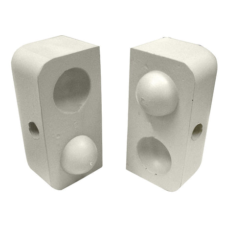 Dock Edge Dockap Premium Foam Profile Large 2" Cap - Putty - Life Raft Professionals