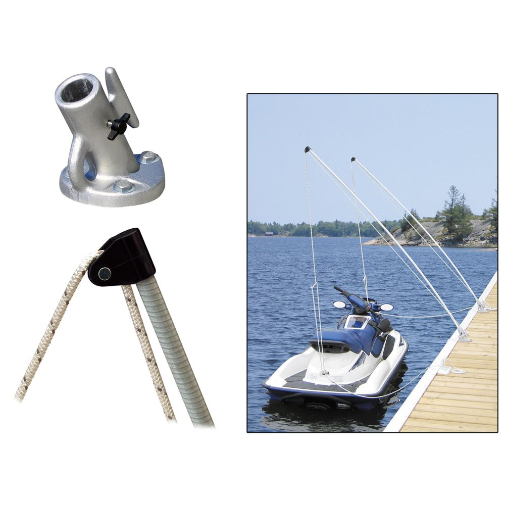 Dock Edge Economy Mooring Whips 8ft 2000 LBS up to 18ft - Life Raft Professionals