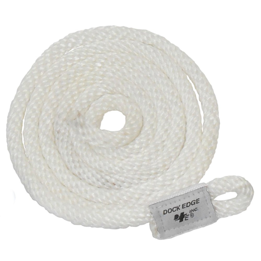 Dock Edge Fender Line - 3/8" x 5' - White - 2-Pack - Life Raft Professionals