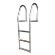 Dock Edge Fixed Eco - Weld Free Aluminum 3-Step Dock Ladder - Life Raft Professionals