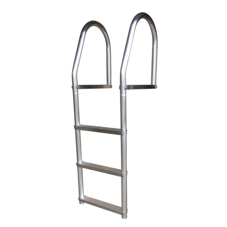 Dock Edge Fixed Eco - Weld Free Aluminum 3-Step Dock Ladder - Life Raft Professionals