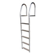 Dock Edge Fixed Eco - Weld Free Aluminum 5-Step Dock Ladder - Life Raft Professionals