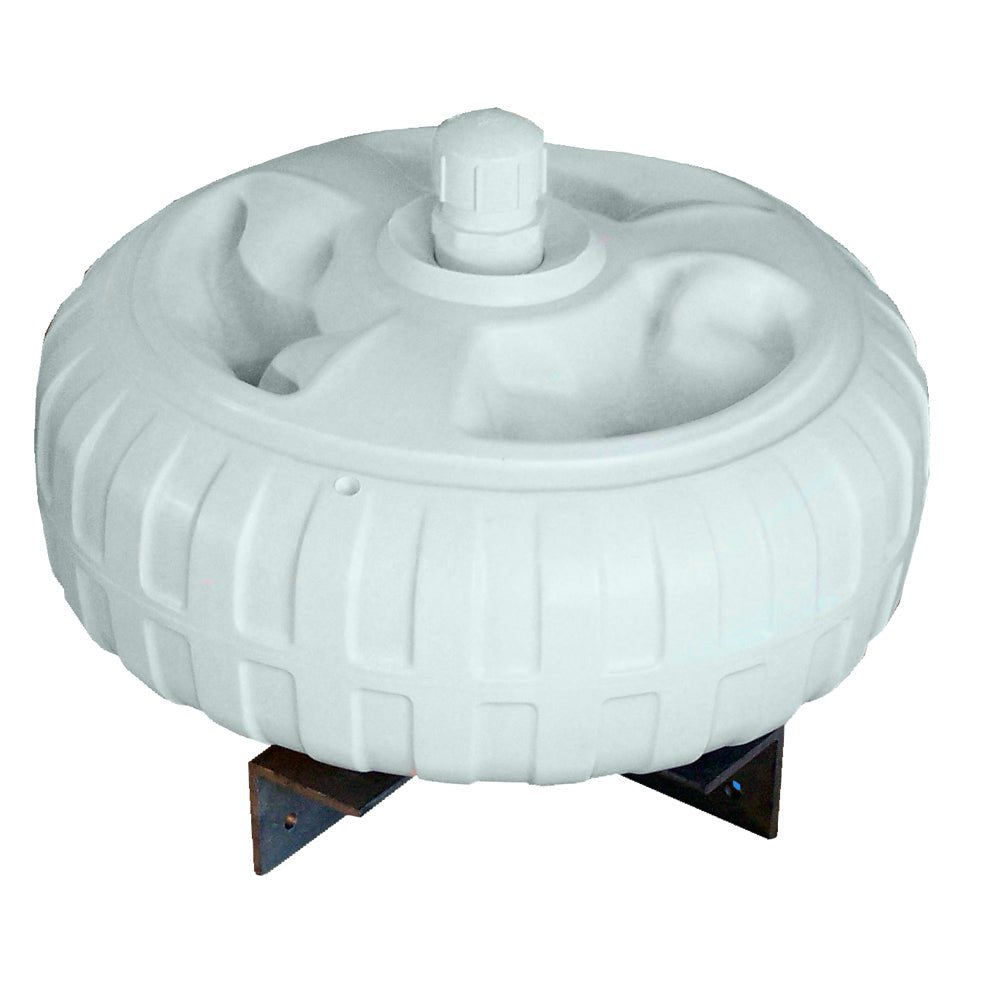 Dock Edge Inflatable Dock Wheel - 18" - White - Life Raft Professionals