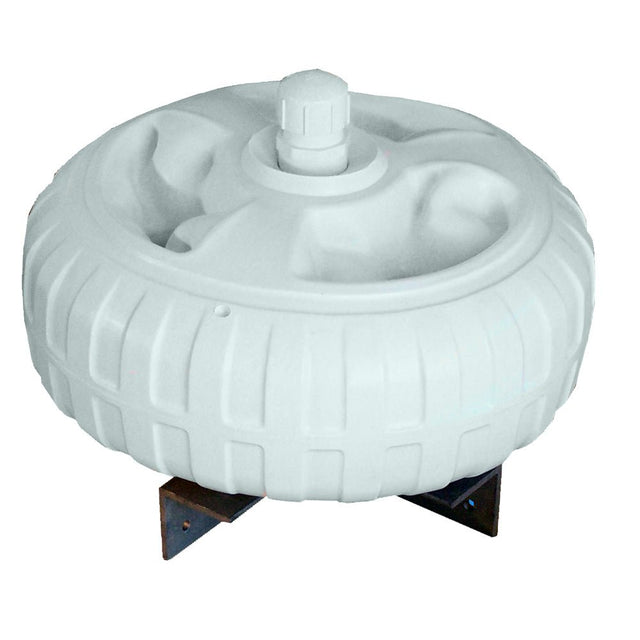 Dock Edge Inflatable Dock Wheel - 18" - White - Life Raft Professionals