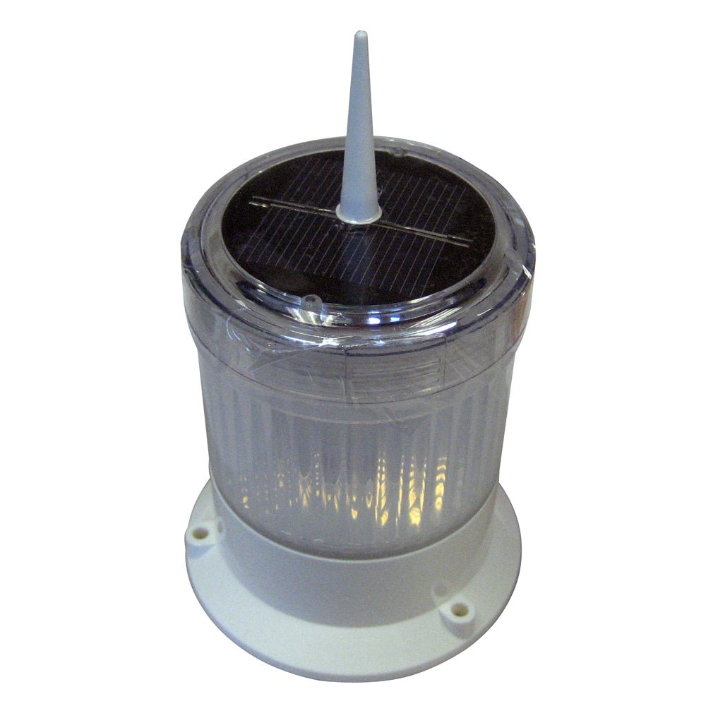 Dock Edge Solar Piling Cap Light - Life Raft Professionals