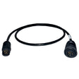 Echonautics 1M Adapter Cable w/Male 8-Pin Black Box Connector f/Echonautics 300W, 600W 1kW Transducers - Life Raft Professionals