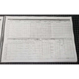 Engineers Log Book - 62 day (11x17 spiral-bound) - Life Raft Professionals