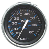 Faria Chesapeake Black 4" Speedometer - 60MPH (Pitot) [33704] - Life Raft Professionals