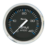 Faria Chesapeake Black 4" Tachometer - 4000 RPM (Diesel) [33742] - Life Raft Professionals