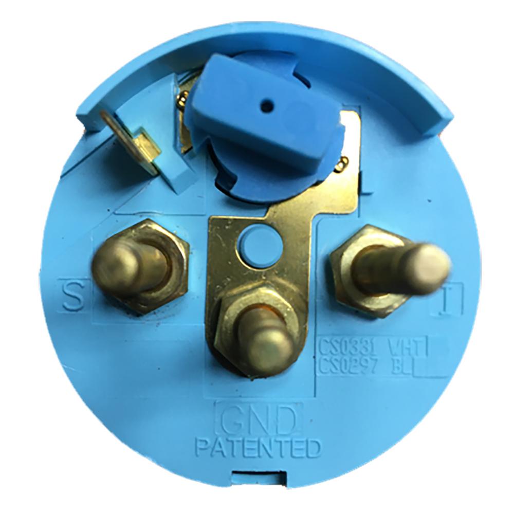 Faria Coral 2" Fuel Level Gauge (E-1/2-F) [13001] - Life Raft Professionals