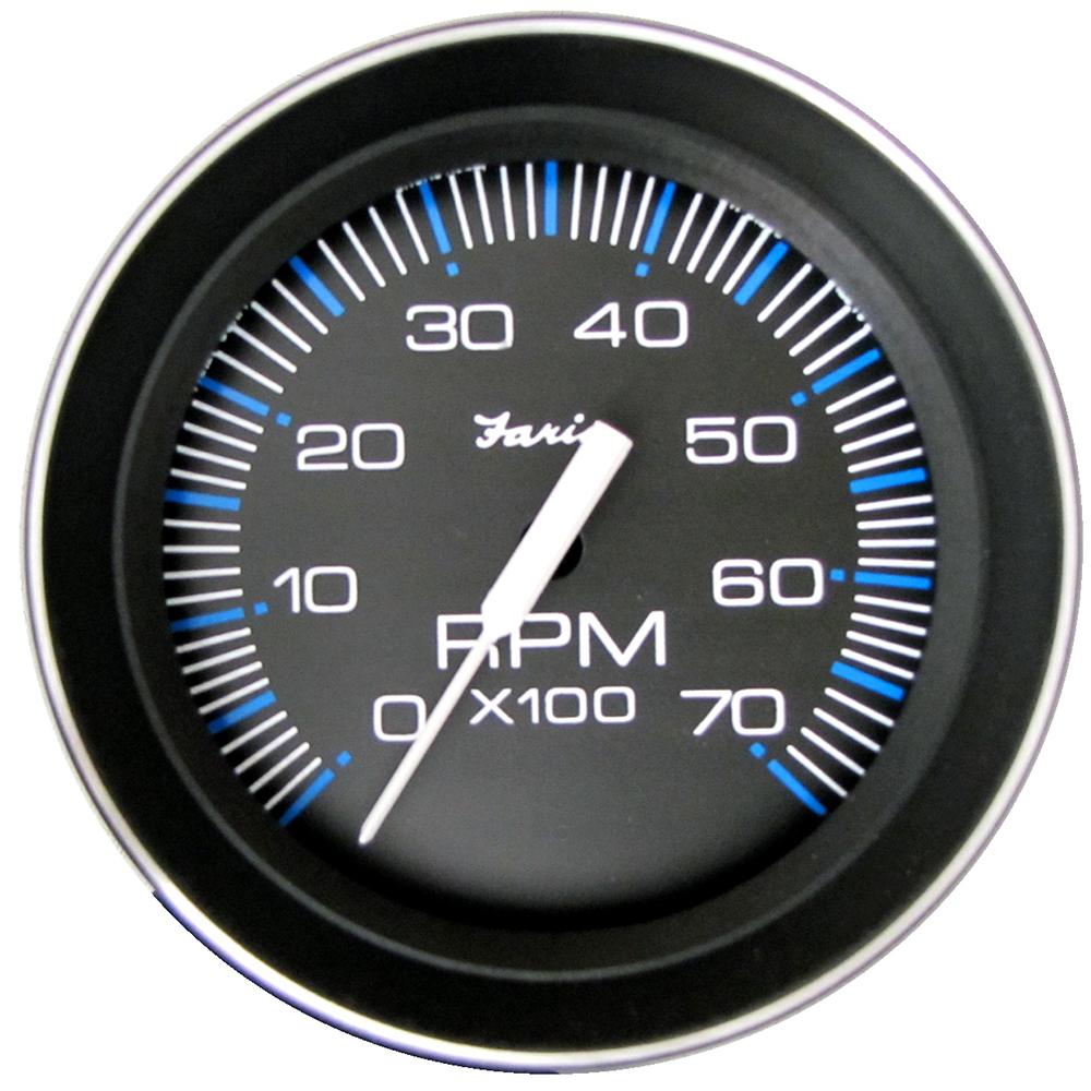 Faria Coral 4" Tachometer (7000 RPM) (All Outboard) [33005] - Life Raft Professionals