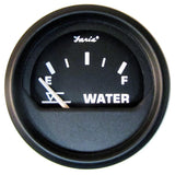 Faria Euro Black 2" Tank Level Gauge - Potable Water (Metric) [12831] - Life Raft Professionals