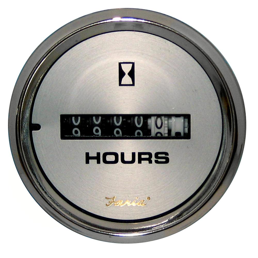 Faria Kronos 2" Hourmeter - Mechanical [19020] - Life Raft Professionals