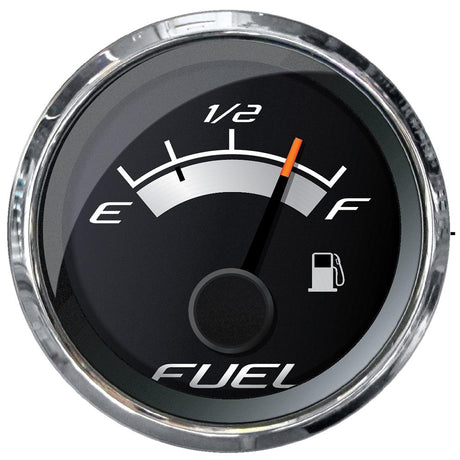 Faria Platinum 2" Fuel Level Gauge (E-1/2-F) [22021] - Life Raft Professionals