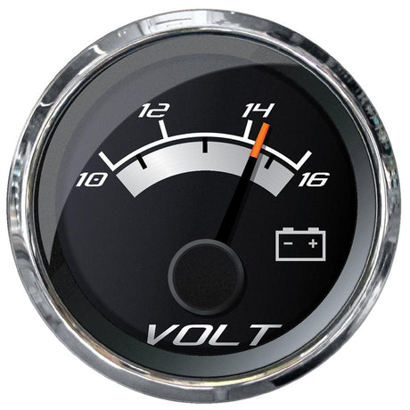 Faria Platinum 2" Voltmeter (10-16 VDC) [22022] - Life Raft Professionals