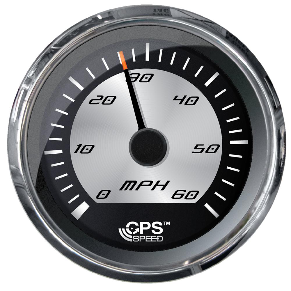 Faria Platinum 4" Speedometer - 60MPH - GPS [22010] - Life Raft Professionals