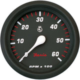 Faria Professional Red 4" Tachometer - 6,000 RPM [34607] - Life Raft Professionals