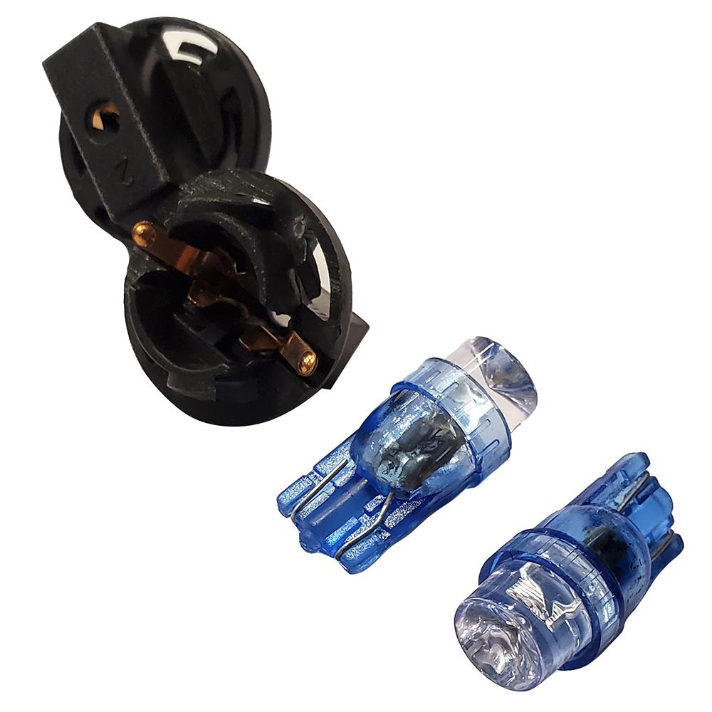 Faria Replacement Bulb f/4" Gauges - Blue - 2 Pack [KTF053] - Life Raft Professionals