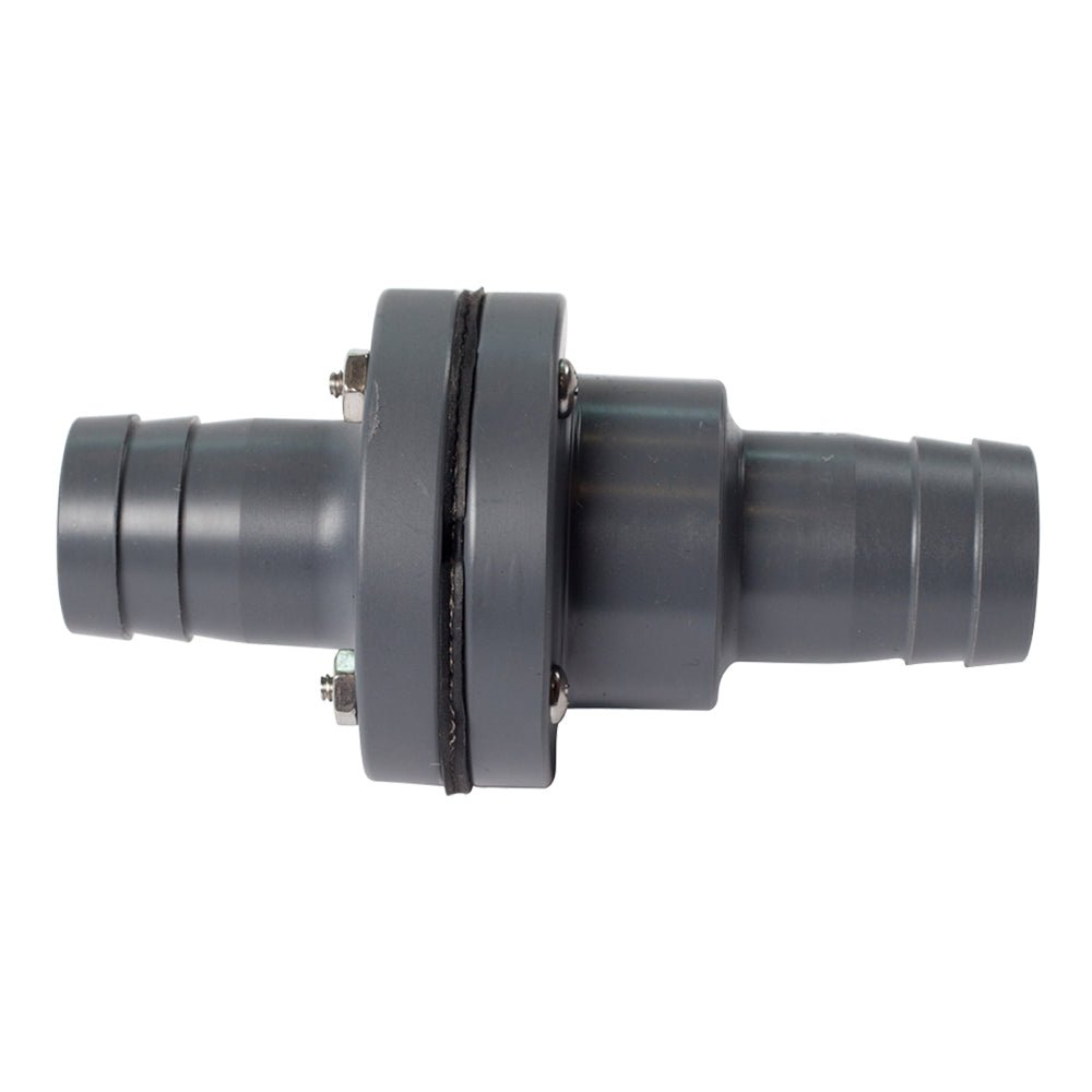 FATSAC 1-1/8" Barbed In-Line Check Valve w/O-Rings f/Auto Ballast System - Life Raft Professionals
